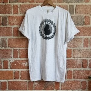 Drink local graphic tshirt
